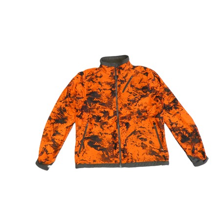 Polaire Homme Harkila Wildboar Pro Fleece Reversible - Vert/Orange - M