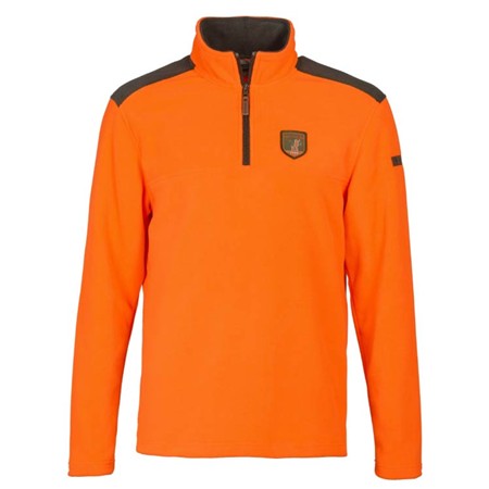 Polaire Homme Percussion Husky - Orange/Percussion