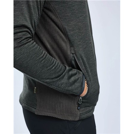 POLAIRE HOMME PINEWOOD ABISKO FLEECE - ASH GREY