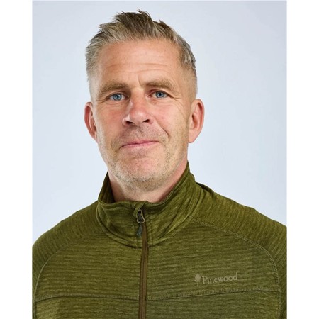 POLAIRE HOMME PINEWOOD ABISKO FLEECE - OLIVE GREEN