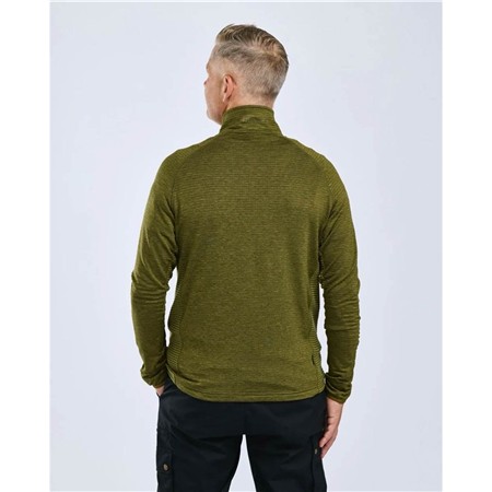 POLAIRE HOMME PINEWOOD ABISKO FLEECE - OLIVE GREEN