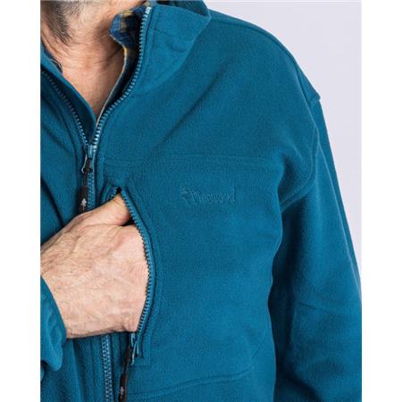 POLAIRE HOMME PINEWOOD FINNVEDEN FLEECE - AZUR BLUE