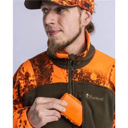 POLAIRE HOMME PINEWOOD FURUDAL HUNTERS CAMOU - STRATA BLAZE/GREEN