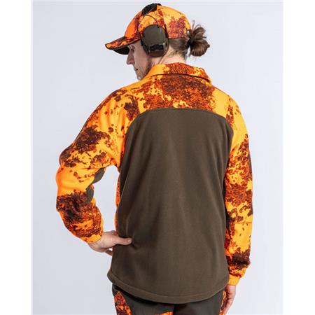 POLAIRE HOMME PINEWOOD FURUDAL HUNTERS CAMOU - STRATA BLAZE/GREEN