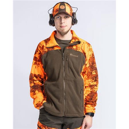 POLAIRE HOMME PINEWOOD FURUDAL HUNTERS CAMOU - STRATA BLAZE/GREEN