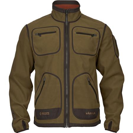 Polaire Man Harkila Kamko Fleece - Dark Olive/Arabian Spice