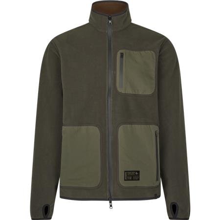 Polaire Man Seeland Rogue Solid Reversible - Grizzly Brown/Demitasse Brown