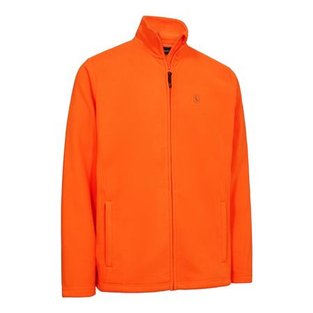 POLAIRE MANCHES LONGUES HOMME DEERHUNTER ATLAS LIGHT - SAFETY ORANGE