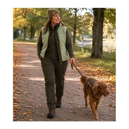 POLAIRE SANS MANCHE FEMME PINEWOOD PILE FLEECE - SAGE GREEN