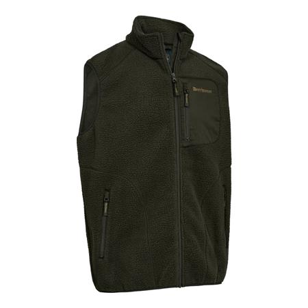 POLAIRE SANS MANCHE HOMME DEERHUNTER ATLAS - FOREST GREEN