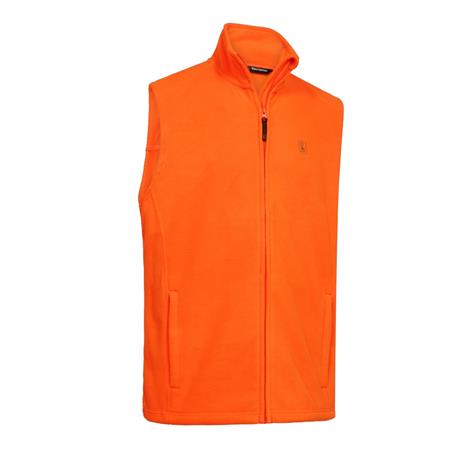 POLAIRE SANS MANCHE HOMME DEERHUNTER ATLAS LIGHT - SAFETY ORANGE