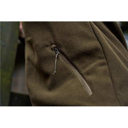 POLAIRE SANS MANCHE HOMME HARKILA FJELL - HUNTING GREEN/WILLOW GREEN