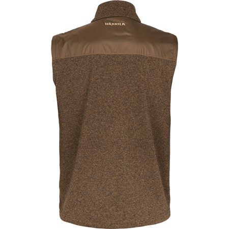 POLAIRE SANS MANCHE HOMME HARKILA KALIX - DARK EARTH