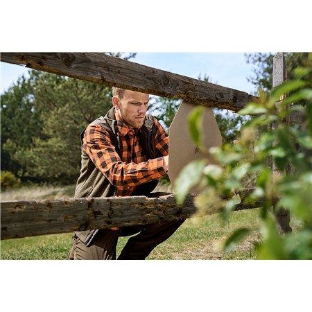 POLAIRE SANS MANCHE HOMME HARKILA KALIX - DARK EARTH