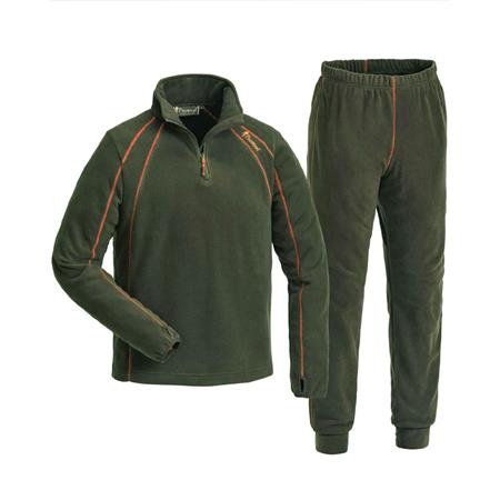 Polaire Set Voor Mannen Pinewood Comfy Microfleece Set - Vert