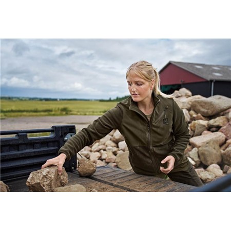 POLAIRE VROUW HARKILA FJELL - HUNTING GREEN/WILLOW GREEN