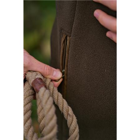 POLAIRE VROUW HARKILA SANDHEM SHERPA W - DEMITASSE BROWN