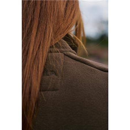 POLAIRE VROUW HARKILA SANDHEM SHERPA W - DEMITASSE BROWN