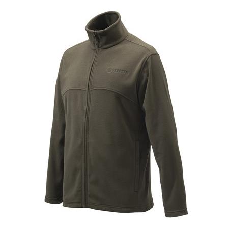 Polar Hombre Beretta Full Zip Fleece - Chocolate