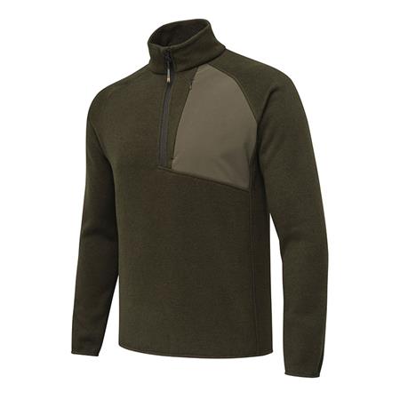 Polar Męski Beretta Abisko Half Zip Fleece - Zielony
