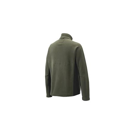 POLAR MĘSKI BERETTA FULL ZIP FLEECE - ZIELONY