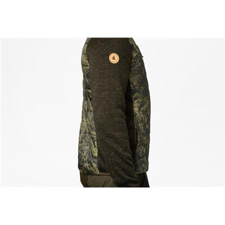 POLAR MĘSKI SEELAND THEO HYBRID JACKET CAMO - ZIELONY CAMO