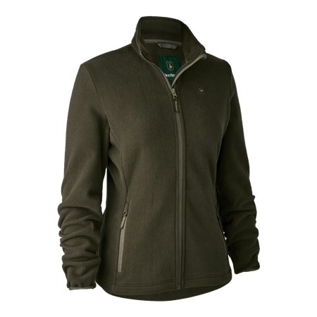 Polar Mujer Deerhunter Chasse Fleece Jacket - Marrón