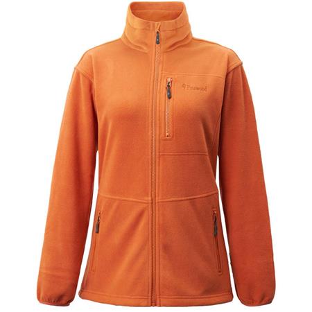 Polar Mujer Pinewood Finnveden Fleece - Burned Orange