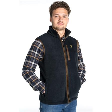 POLAR SIN MANGAS HOMBRE BROWNING SUMMIT - BLEU