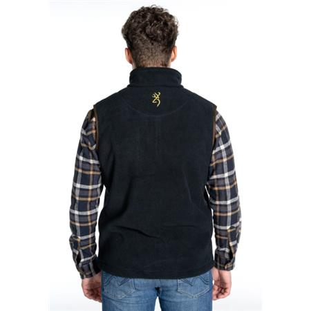 POLAR SIN MANGAS HOMBRE BROWNING SUMMIT - BLEU