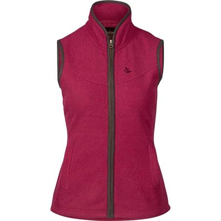 Polar Sin Mangas Mujer Seeland Woodcock - Rojo