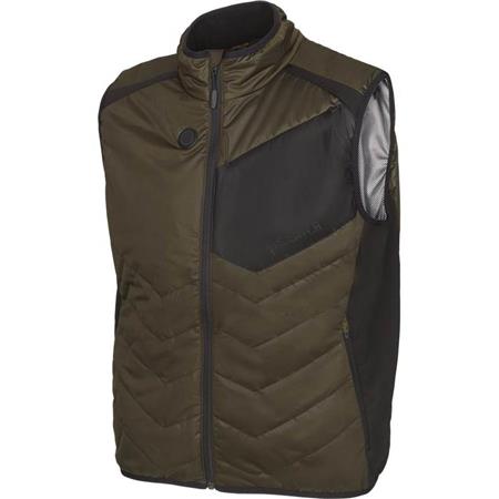 Polar Sleeveless Man Harkila Heat Kaki/Noir
