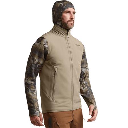 POLARE SENZA MANICHE UOMO SITKA ALPHA - BUCKSKIN