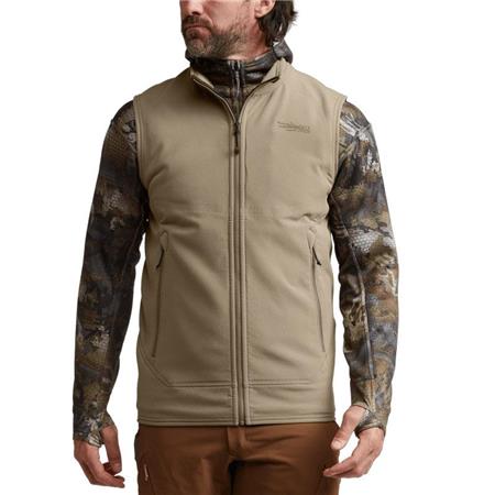 POLARE SENZA MANICHE UOMO SITKA ALPHA - BUCKSKIN