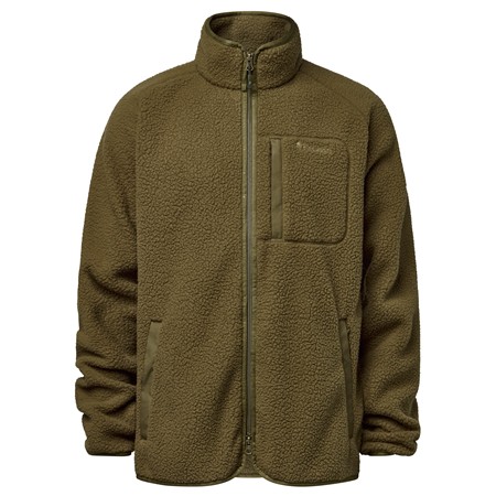 Polare Uomo Pinewood Forest Pile Fleece - Olive Green