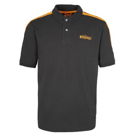 Polo De Manga Corta Hombre Remington Metropolis - Negro