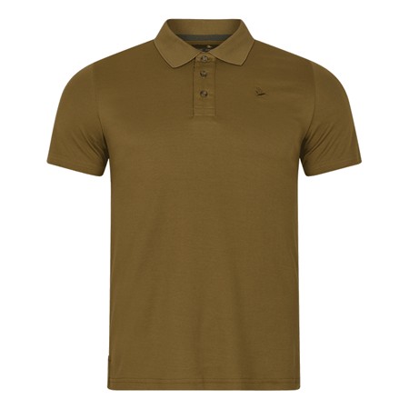 Polo De Manga Corta Para Hombre Seeland Pembroke - Verde Militar