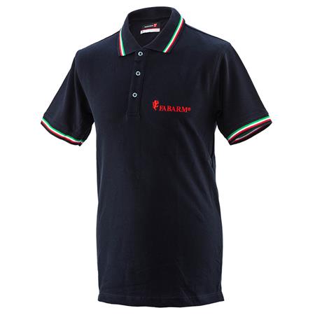Polo Homme Manches Courtes Fabarm - Marine