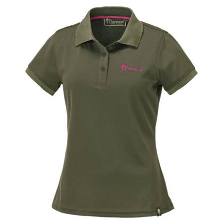 POLO MANCHES COURTES FEMME PINEWOOD RAMSEYPOLO W - VERT