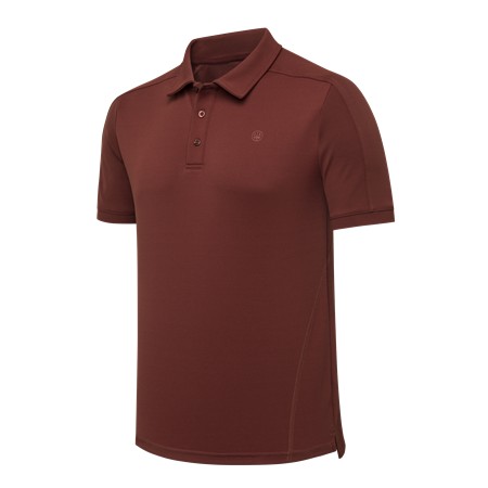 Polo Manches Courtes Homme Beretta Champion's Edge - Madder Brown