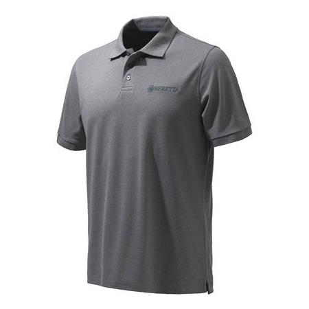 Polo Manches Courtes Homme Beretta Corporate - Gris