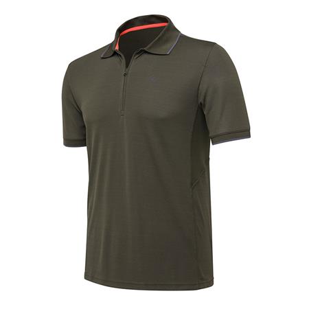 POLO MANCHES COURTES HOMME BERETTA ICE POWER - VERT