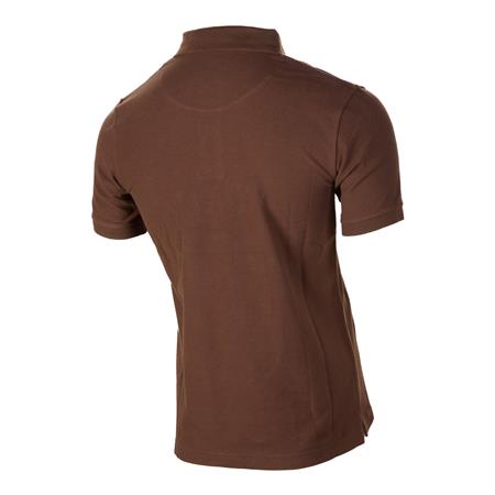 POLO MANCHES COURTES HOMME BROWNING ULTRA 79 - MARRON