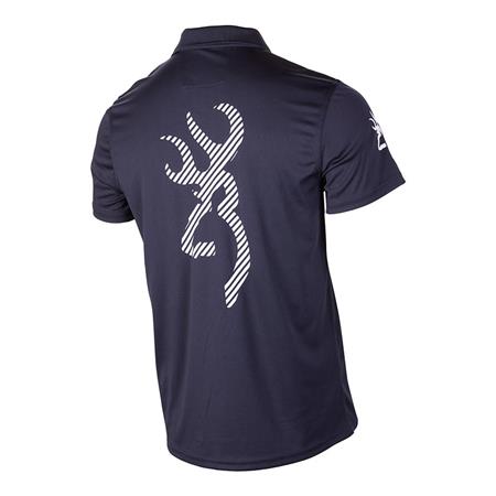 POLO MANCHES COURTES HOMME BROWNING ULTRA SPORT - BLEU