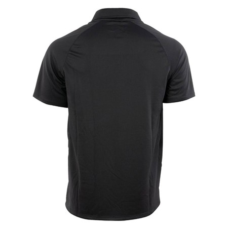 POLO MANCHES COURTES HOMME HART PACE - NOIR