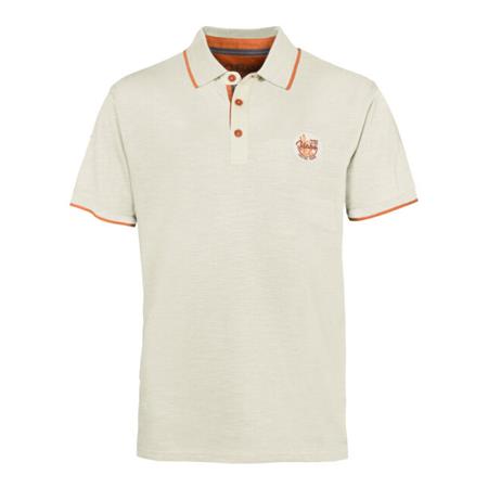 Polo Manches Courtes Homme Idaho Road - Beige