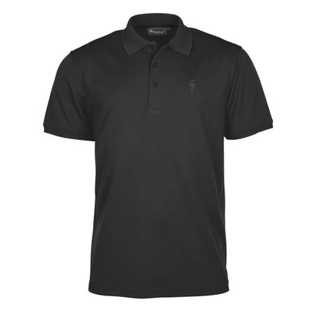 POLO MANCHES COURTES HOMME PINEWOOD RAMSEY COOLMAX - NOIR