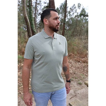 Polo Mangas Curtas Homem Le Pairon Bécassier - Amêndoa