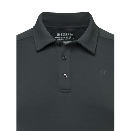 POLO MANICHE CORTE UOMO BERETTA CHAMPION'S EDGE - PEAT