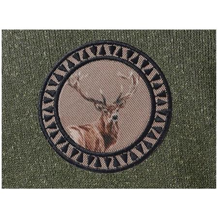 POLO MĘSKIE BARTAVEL ANTONIO CERF ODDYCHAJĄCY - KAKI